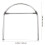 Clay Shaping Tool Silver 1 piece 0.5x4.8x4.9 inches 2