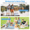 2Pcs 56L Teqhome Foldable Storage Bins Collapsible Storage Box Stackable Utility Storage Bin with PP Lid Waterproof Interior Bag Handle Light Blue 5