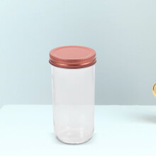 TABLZONE Tinplate Jar Lids Rose Gold Leak-Proof for Bottle Replacement 12Pcs