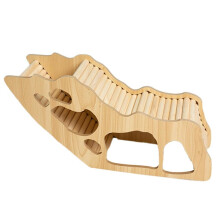 HONCLL Hamster Hiding Tunnel Climbing Ladder Hideouts For Gerbils And Dwarf Hamsters