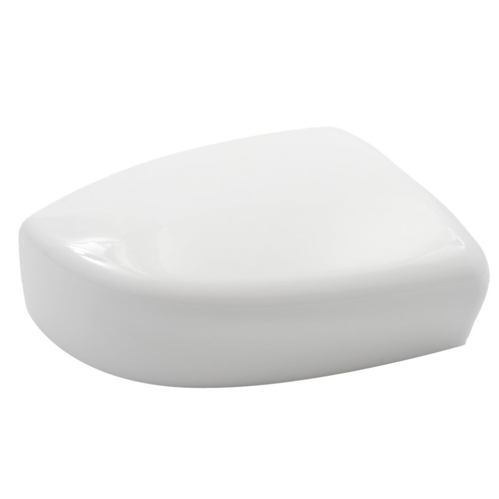 Right Side Mirror Cover Cap For Nissan Vehicles 2012-2019, Unpainted Abs Replacement White 9327961820265