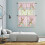 Easter Rabbit Kitchen Curtains Set Spring Floral Pink Plaid 6