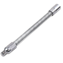 Carbon Steel Flexible Extension Bar Hand Tools 1/4 Socket Wrenches Drive Head Bendable Screwdriver Extension Rod Connecting Link