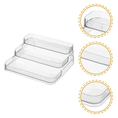 Bottle Holder Organizer Shelf Plastic Compact Design 1Pack 2