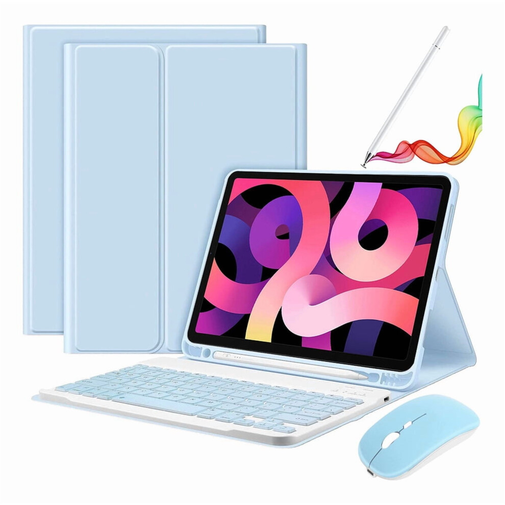 Ipad Pro 11 Air 5/4 10.9-Inch Keyboard Mouse Pencil Case 971050434742