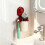 No-Drill Suction Cup Toothbrush Holder, Wall-Mounted, Space-Saving, Compatible with All Toothbrushes, White, 1pc 3
