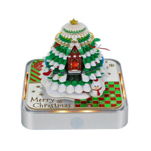Christmas Tree House Calendar 2026 Paper Carving Calendar Creative Cultural