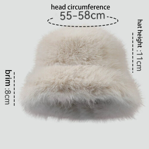 Girls' Thickened Fisherman Hat with Ear Flaps 2