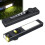 Oppladbar EDC-lommelykt 1200 lumen flat 4