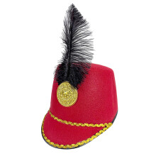 Retro Style High Top Bucket Hat for Band Performances and Party Occasions
