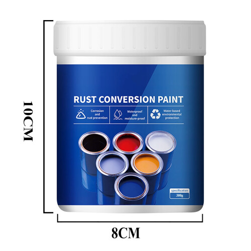 Rust Converter Paint Water-Based White 500g 1