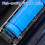 LED Flashlight Zoomable Light SuperBright Torch USB Rechargeable F0W1ZZA7 8
