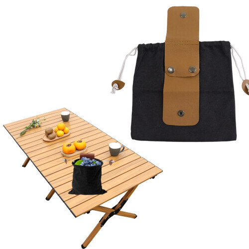 Leather Foraging Bag Belt Pouch 1 Pack 1