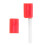 Removable Fishing Rod Light Stick Red 1 Piece 7