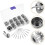 Professional Sewing Bobbins Sewing Machine 31-Pcs Steel Silver Stable Stitching 1