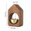 Door Opening Chime Natural Walnut Design 1 Piece 2