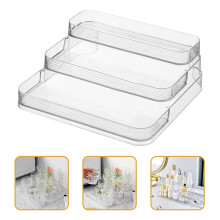 Bottle Holder Organizer Shelf Plastic Compact Design 1Pack