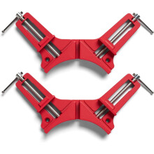 Corner Clamps for Woodworking, 90 Right Angle Clamps (2Pcs), Compatible with DIY Framing, Shelving, Welding, Fish Tanks & Cabinets