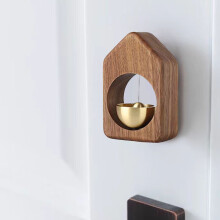 Door Chime with Natural Walnut Design 1 Piece