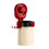No-Drill Suction Cup Toothbrush Holder, Wall-Mounted, Space-Saving, Compatible with All Toothbrushes, White, 1pc 1
