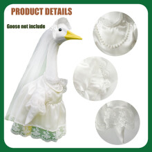Goose Wedding Dress Porch Decor Costume Gift 23 Inch