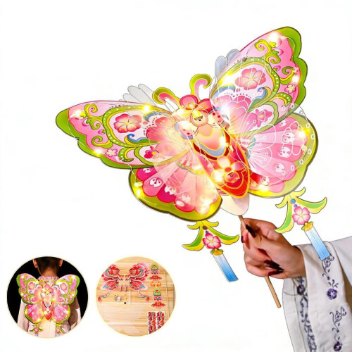 Butterfly Lantern Kit with Carry Stick and Backpack Straps