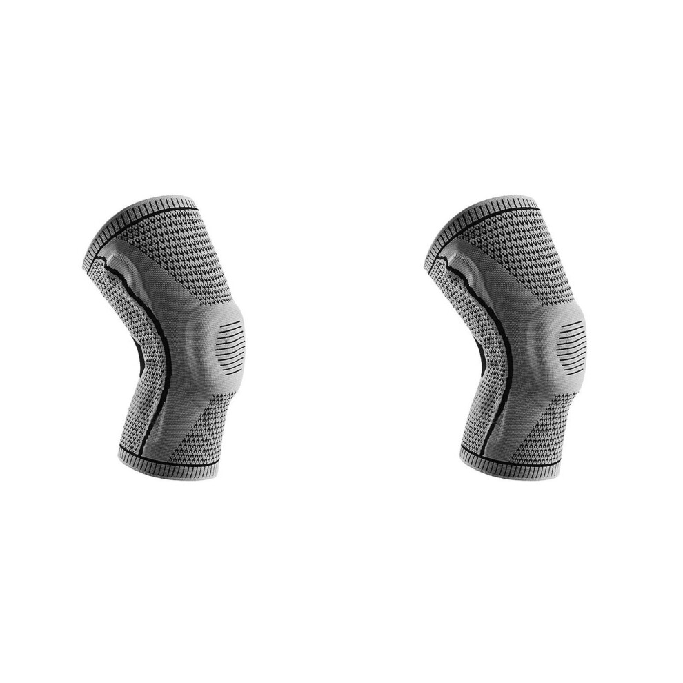 2Pcs Knee Compression Sleeves with Stabilizers â Medical Grade Support for Pain, Meniscus Tears & Sports Injuries â Unisex, Compatible with