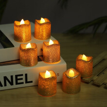 Velas LED de té, velas LED a pilas, ideales para centros de mesa de bodas, mesas, aniversarios, exteriores y decoraciones navideñas (12 unidades).