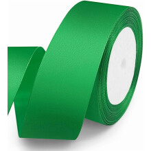 Einseitiges Polyester-Satinband – perfekt für Hochzeitsdekoration, Kränze, Bastelarbeiten, Geschenkverpackungen und andere Projekte