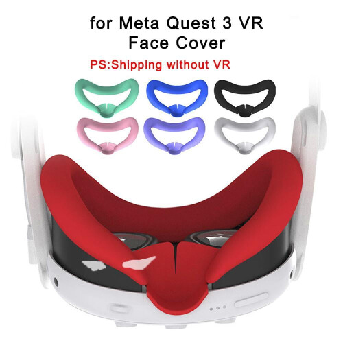 Για ακουστικά Oculus Quest3VR, γυαλιά, κάλυμμα προσώπου, κράνος, μάσκα ματιών, σιλικόνη^ 1