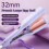 3D Curling Iron with Negative Ionic Tech, 4 Heat Settings, Double-Sided Heating, 24H Battery – Compatible with All Hair Types 2