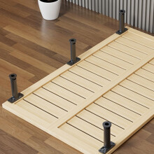 Verstellbares Bettgestell-Stützbein, stabile Bettgestell-Mittelstütze, Verstellbereich 14,9–25 cm