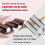 3D Curling Iron with Negative Ionic Tech, 4 Heat Settings, Double-Sided Heating, 24H Battery – Compatible with All Hair Types 3