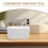 Wipe Warmer Car Wet Tissue Warmer White 1 Set 5