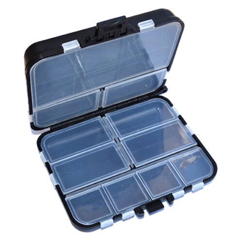 11-Grid Clear Fishing Tackle Box – Φορητός Οργανωτής Δολωμάτων & Γάντζων, Μικρό Κουτί