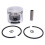 Kit piston de tronçonneuse 46 mm avec circlips et axe de piston 3