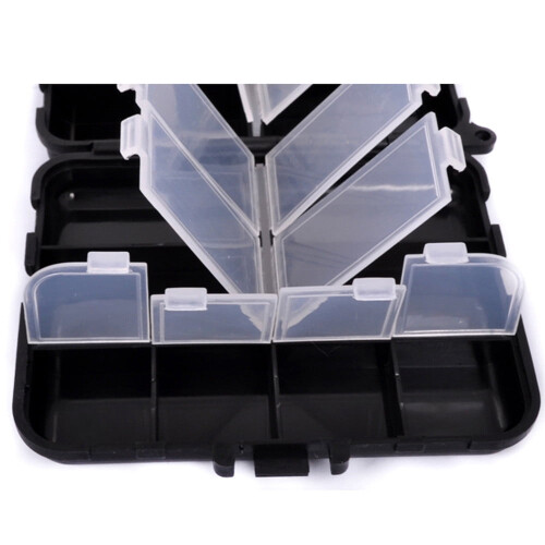 11-Grid Clear Fishing Tackle Box – Φορητός Οργανωτής Δολωμάτων & Γάντζων, Μικρό Κουτί 2