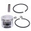 Kit piston de tronçonneuse 46 mm avec circlips et axe de piston 5