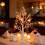 Heart-Shaped Birch Tree Lamp LED Waterproof Drop-Resistant 5