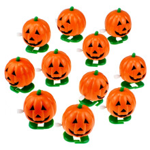 5Pcs Halloween Wind Up Toys for Kids – Pumpkin Mini Toys, Party Favors, Candy Bag Fillers, Prizes (Compatible with Kids Ages 3+)