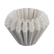 Premium Paper Coffee Filters for 1-2 Cup Machines, No Ground Overflow, 50 pcs, 2.2x1.8", Compatible with All 1-2 Cup Coffee & Tea Makers