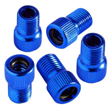 5PC Aluminum Alloy Valve Adapter Bicycle Road Racing Bike Inner Tube