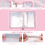 Transparent Sticker Organizer Binder with 90 Pockets and 3