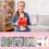 Transparent Sticker Organizer Binder with 90 Pockets and 5