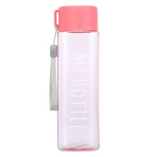 500Ml Large Capacity Sports Water Cup Summer Outdoor Portable Water Bottle,red