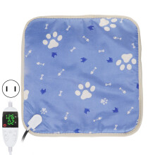 Therapeutic Pet Heating Mat for Dogs and Cats, Easy Clean Waterproof Surface with Quick Heated Timer Function for Arthritic Newborn Pets