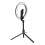 Adjustable Color Temperature Dimmable LED Lighting10Inch RGB Fill Light Foldable Design Ultra-Sturdy Tripod Wireless Remote Control USB Powered 3
