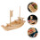 Sushi Serving Plate Synthetic Log Color 1 Pack 3