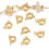Gold Filled Spring Ring Clasp 6/4/2/1 Pairs 5