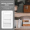 White Plastic Movable Bookcase 1Pack Shelf Organizer for Bedroom 3